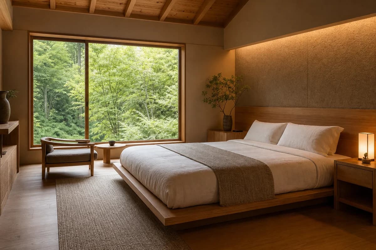 木漏日洋室房间展示图