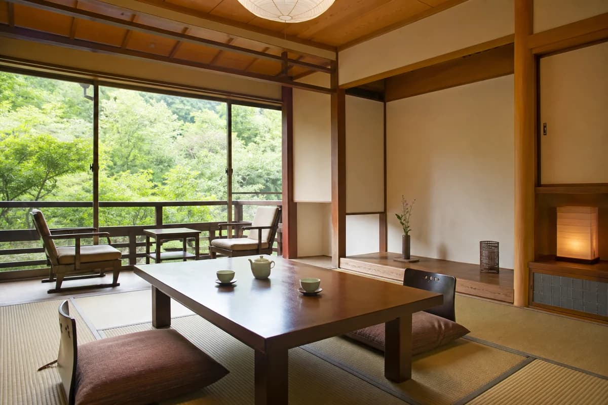 森林和室房间展示图